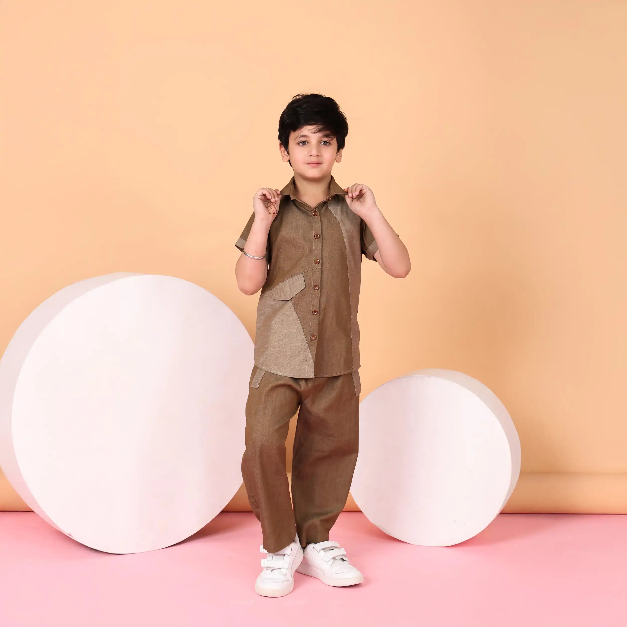 Boys’ Two-Tone Denim Co-ord set