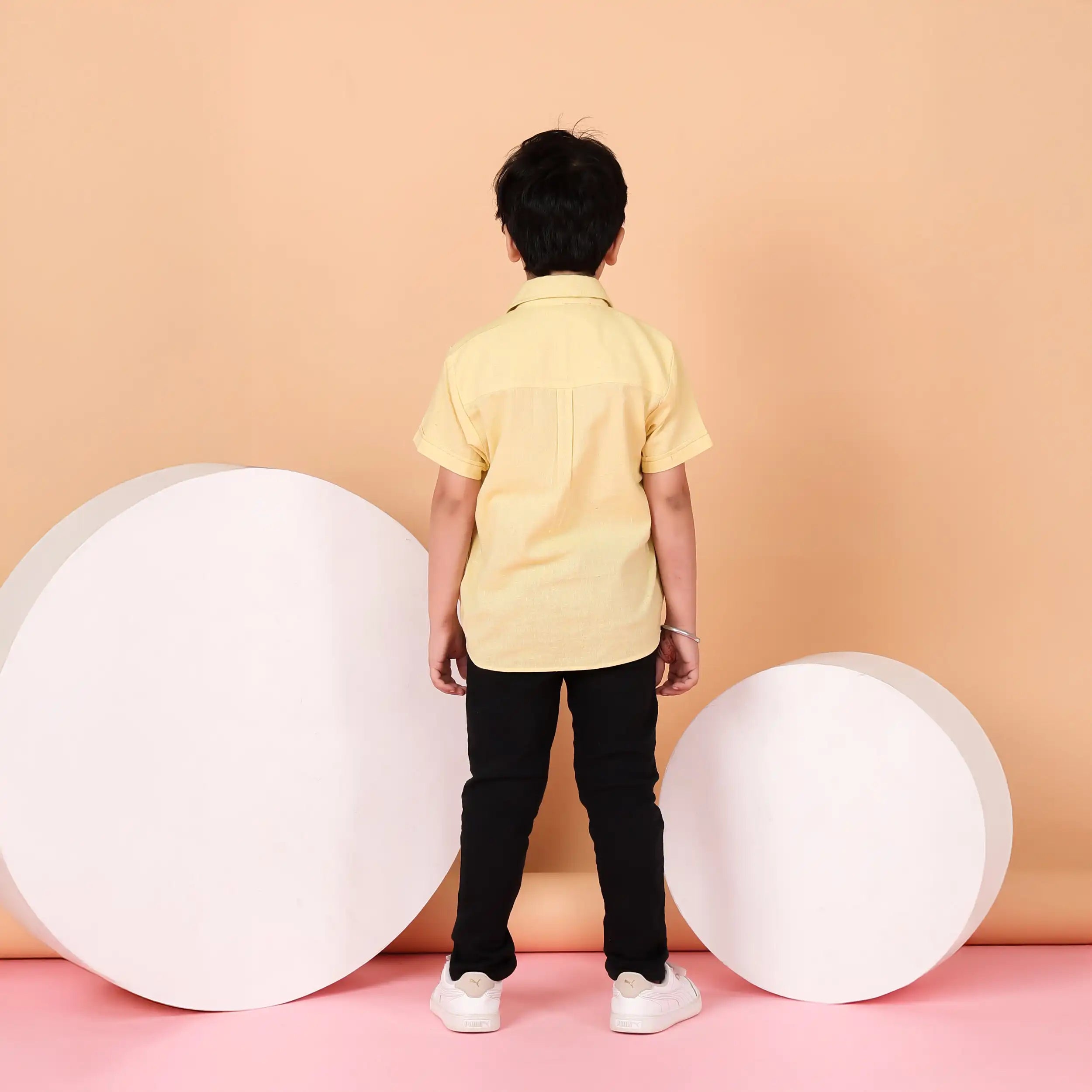 Sunny Yellow Short Sleeve Shirt