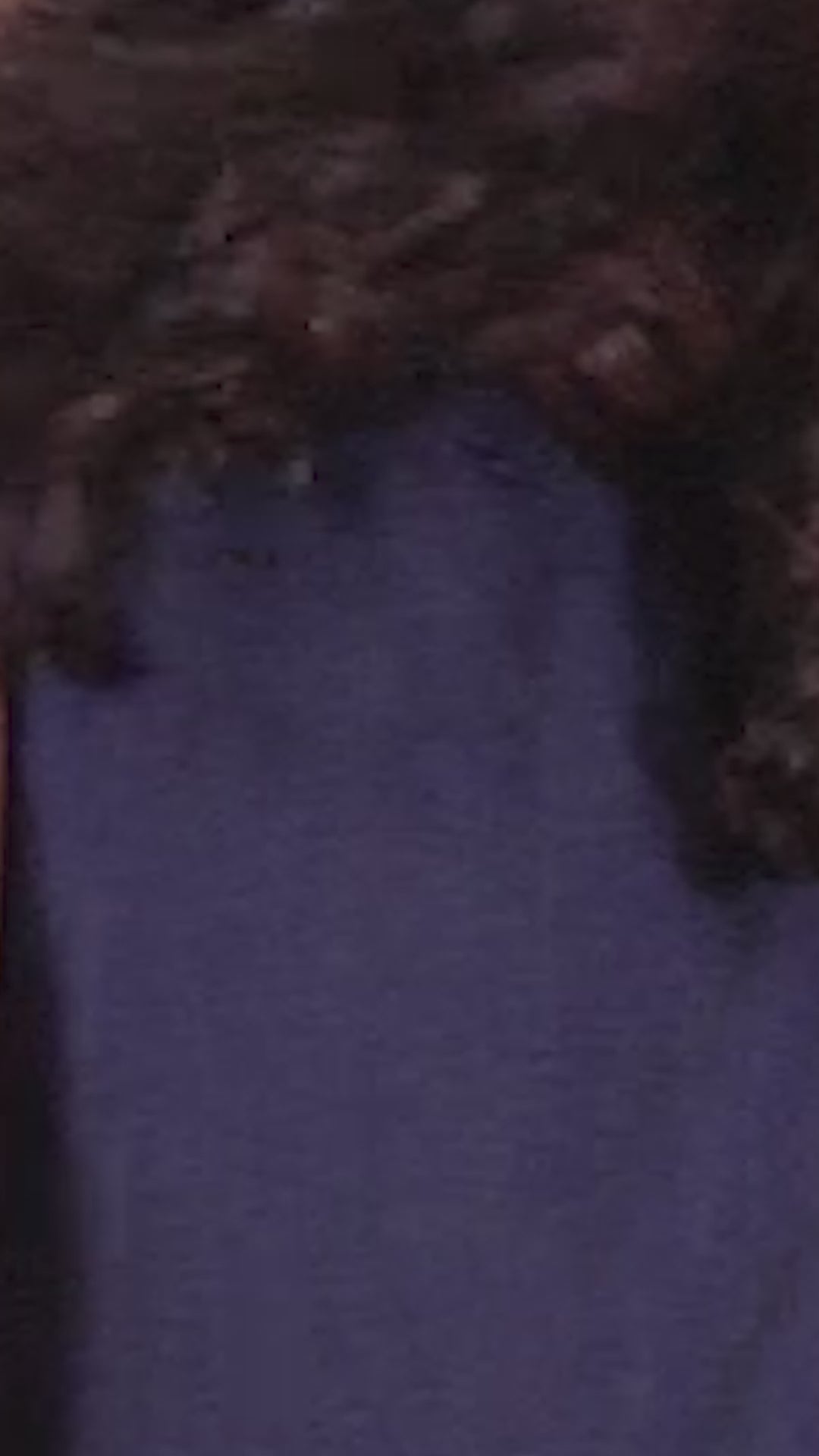 Blue Denim A-Line Dress with Scallop Sparkle Collar